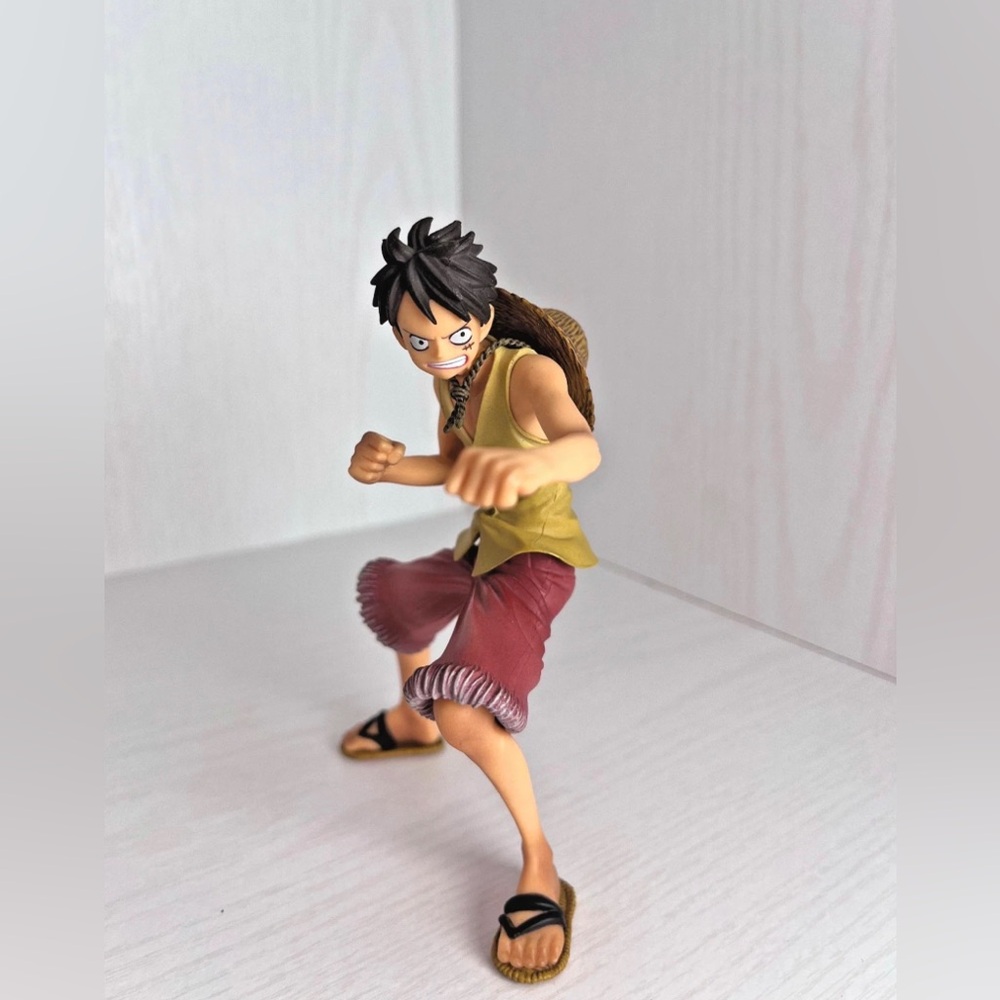 One Piece Monkey D Luffy DXF Brotherhood Figure Banpresto Anime Figure (No Base)